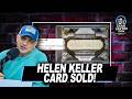 HELEN KELLER CARD SELLS FOR UNDER $4K!?