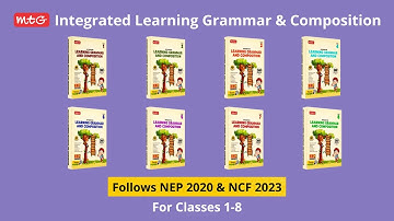 MTG Integrated Learning Grammar & Composition | Following NEP 2020 & NCF 2023 | Class 1 to 8