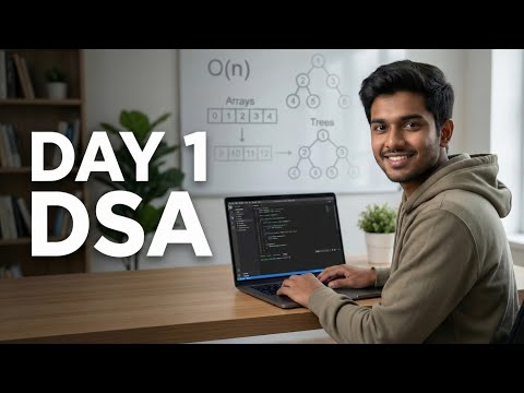 DSA 🔥DAY 1🔥 of 30 Days DSA Master Plan 🔥2026 | Day 1 Complete Introduction | Crack Coding Interviews