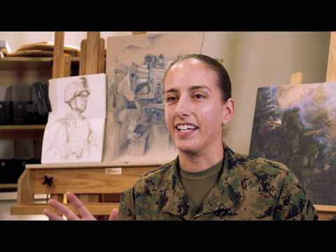 Roles in the Corps: Marine Combat Artist