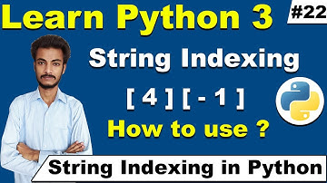 String Indexing in Python, print individual characters,Python Tutorial for Beginners, Cyber Warriors