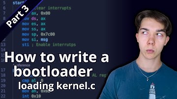 OS development 101 - How to make a bootloader part 3 - load kernel.c