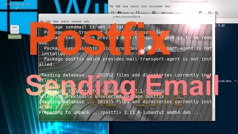 Using Postfix To Send Mail On Linux