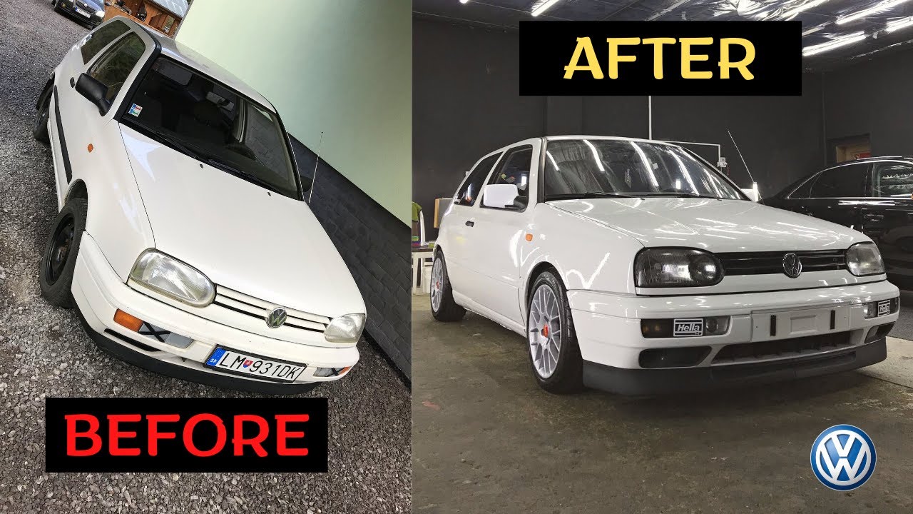 Building a VW Golf Mk3 In 5 Minutes  Project Car Transformation