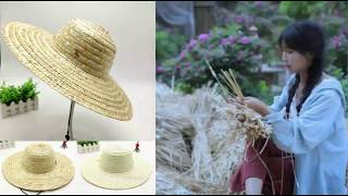 Liziqi Wheat Straws Sunhat 李子柒丨How it's Made Wheat Straws Art(2020)