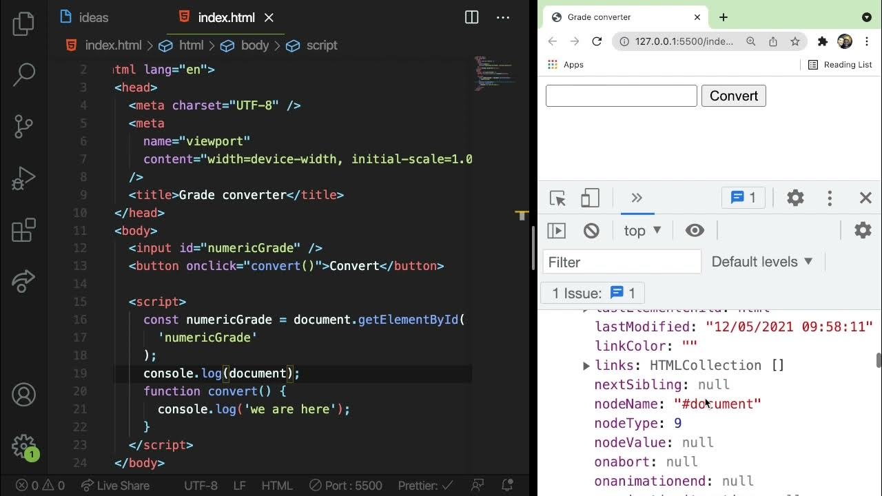 How to Build a Student Letter Grade Converter - Beginner Javascript ...