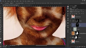 Photoshop Tutorial - Applying Realistic Animal Skin