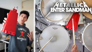Enter Sandman - Metallica but it’s on COWBELL!!!