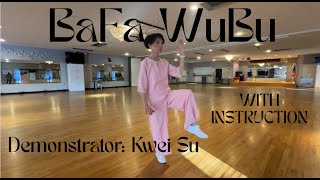 Bafa Wubu Tai Chi eight Methods U0026 Five Footworks  Each Movement Labeled  Instruction