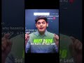 RE-NEET HARSH REALITY 💔|| PRASHANT KIRAD||#shorts#prashantkirad #cbse#ytshorts #neet2026 #boardexam