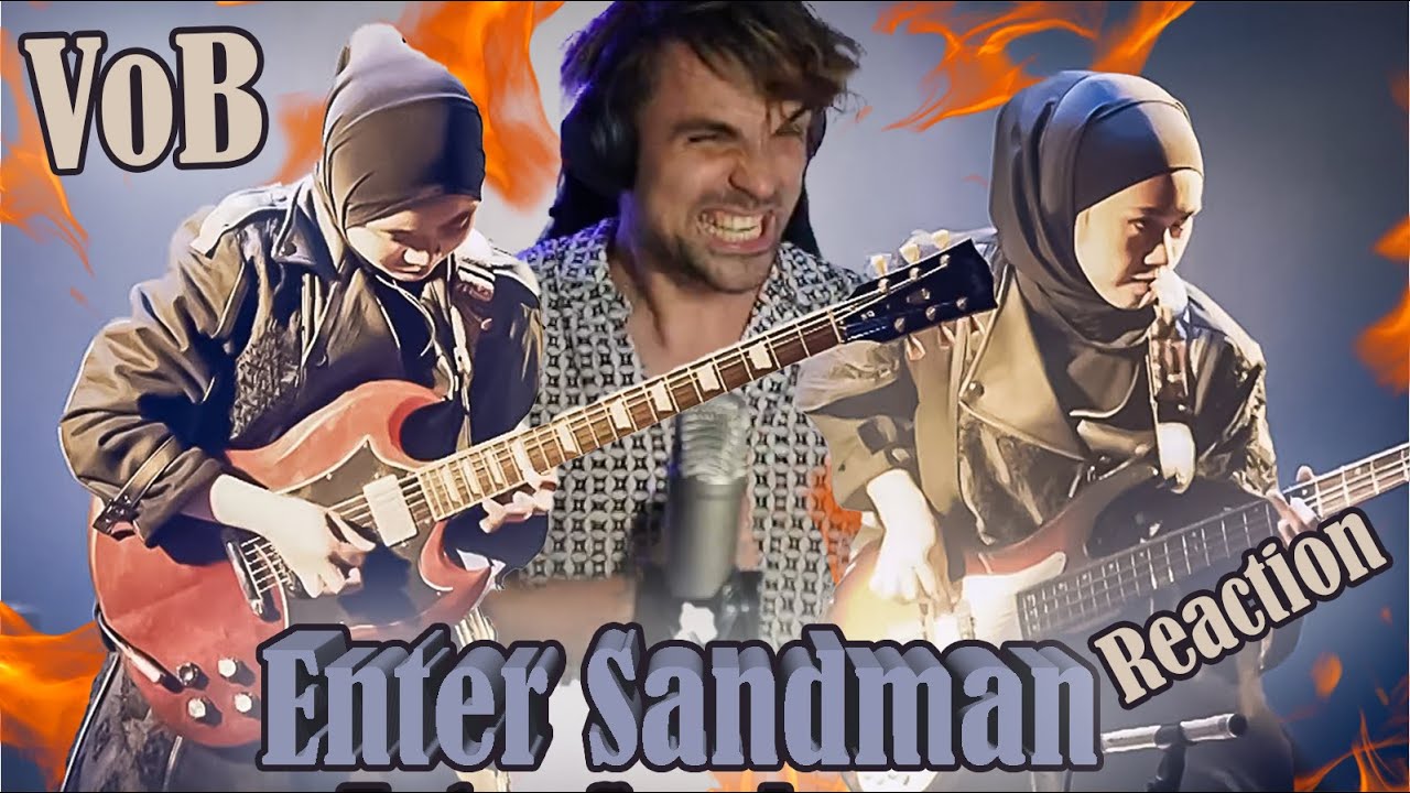 VOB (VOICE OF BACEPROT) - ENTER SANDMAN (Metallica cover, live) - FIRST TIME HEARING - REACTION