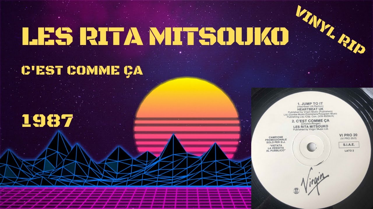 Les Rita Mitsouko C'est Comme ça (1987) YouTube Les Rita Mitsouko C'est Comme ça (1987) YouTube