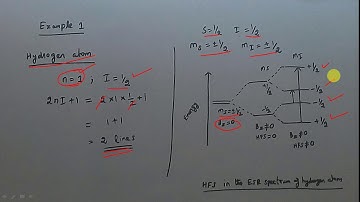 CALCULATION OF HYPERFINE STRUCTURE IN ESR SPECTRA - Definition with Examples