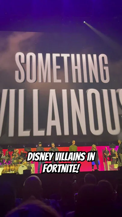 Disney villains are coming to Fortnite this fall! #thegameawards #fortnite #disney