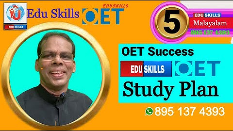 Edu Skills: OET: Day 5 - OET: Edu Skills OET Study Plan:  Nava Sutras for OET Success: -23-2-2023
