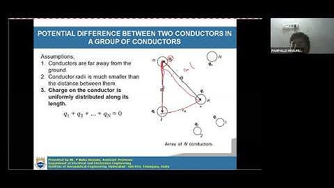 EPTS - Lecture 10: Capacitance of a single phase line and Three phase Asymmetrical line