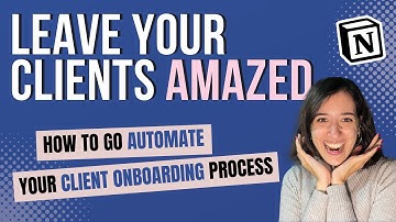 How to Automate your Client Onboarding Process with Notion, Slack and Make