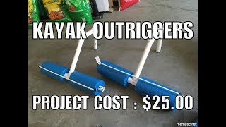 Cheap Outriggers for Pelican Castaway 100 Kayak