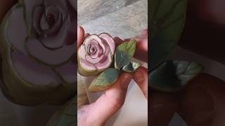 Making my 2nd rose cane! #polymerclay #handmadejewelry #art