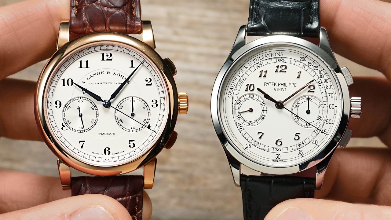 Patek против Vacheron против Lange… Сравнение хронографов.