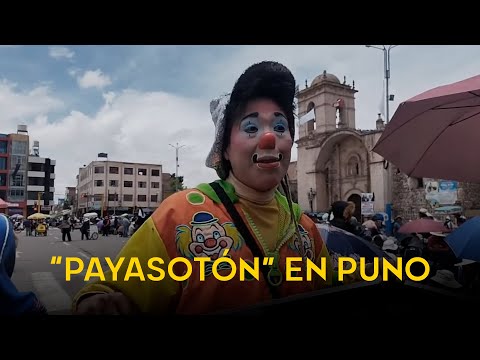 Puno: payasos de San Román anuncian "Payasatón" para ayudar a los heridos por protestas