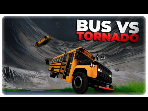 School Bus VS EF5 Tornado! | BeamNG.Drive