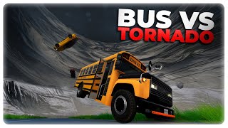 School Bus VS EF5 Tornado! | BeamNG.Drive