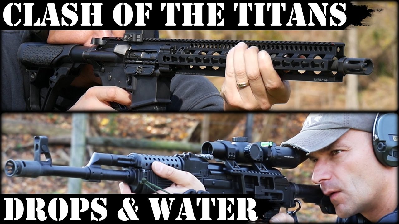 Clash of the battle rifle titans: SCAR VS VEPR 