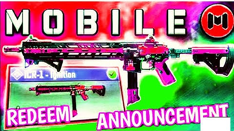 NEW ANNOUNCEMENT FOR REDEEM CODE CODM SEASON 4 | CODM SEASON 4 REDEEM CODE 2021 ICR-1-IGNITION🤠