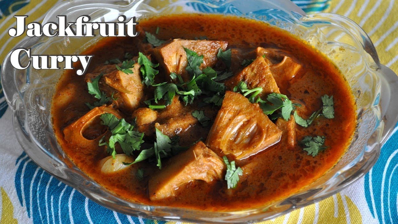 Jackfruit Spicy Curry in Pressure Cookerमसालेदार कटहल करी YouTube