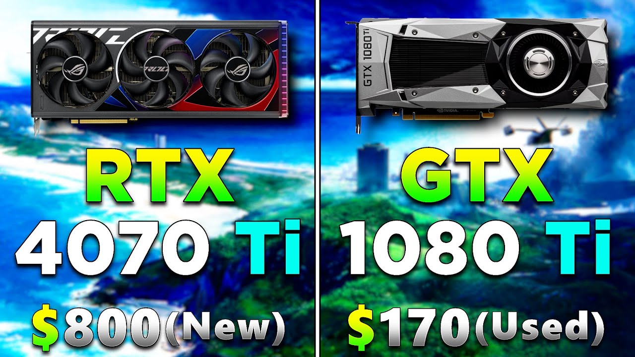 RTX 4070 12GB GTX 1080 Ti 11GB | PC Gameplay Tested - YouTube