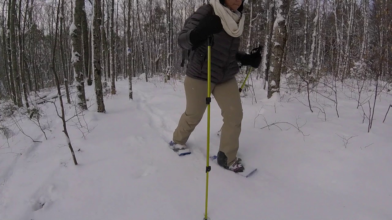windham mountain catskills snowshoe hike YouTube