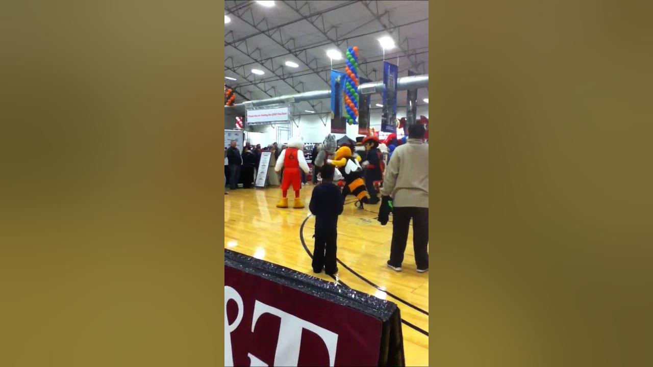 ACC Tournament Fan Fair Mascot Dancing YouTube