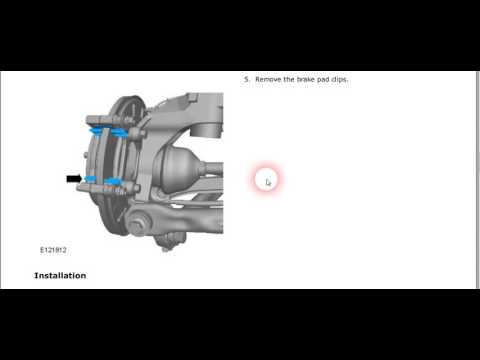 How to replace Rear Brakes on 2008 Land Rover LR2