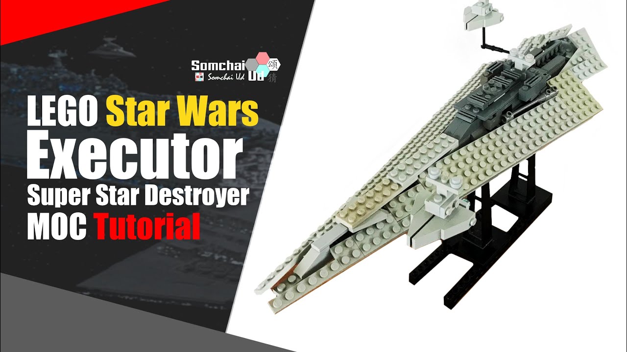 Aktiver Generalife Aja LEGO Star Wars Executor Super Star Destroyer MOC Tutorial | Somchai Ud -  YouTube
