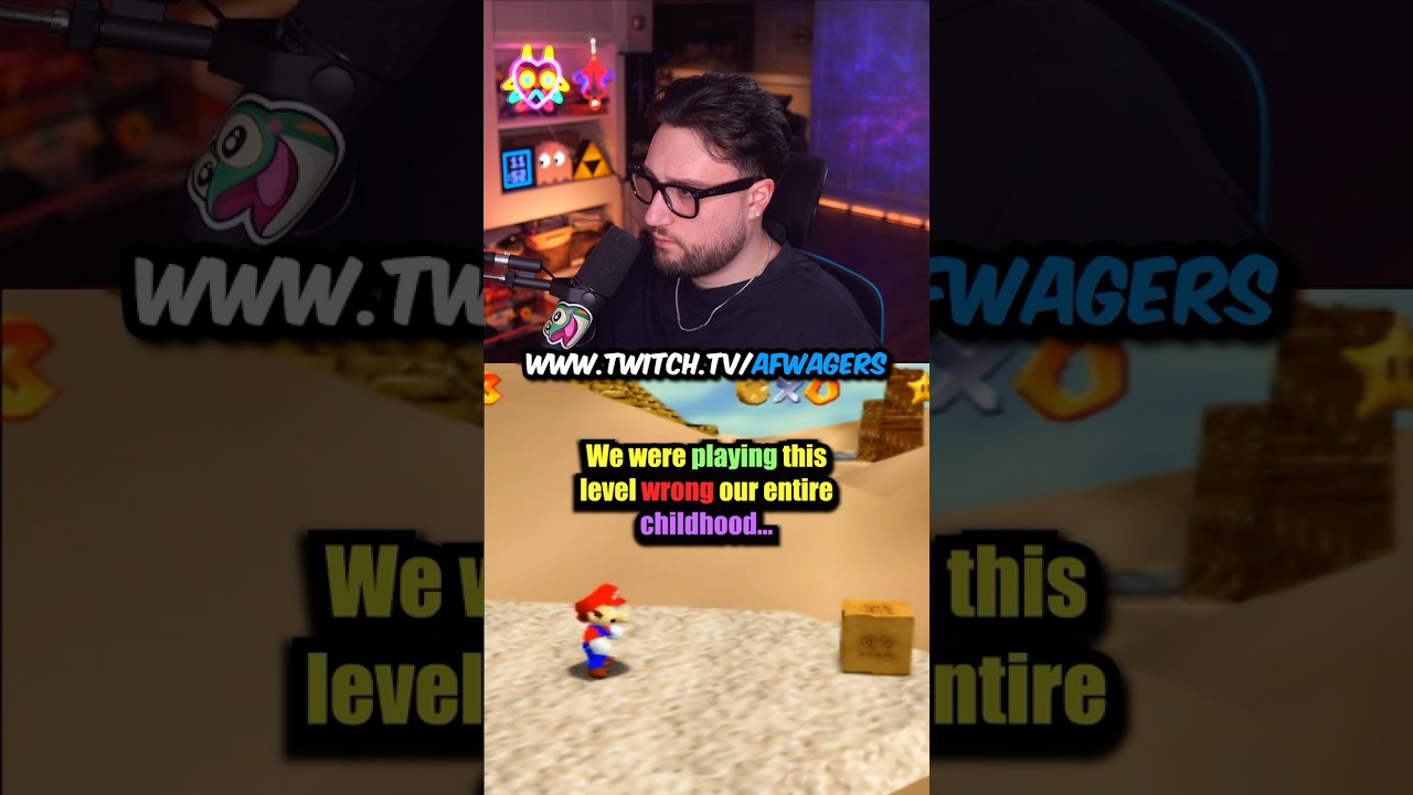 Мы всё это время играли в Super Mario 64 неправильно! 