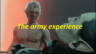 The army experience - BG3