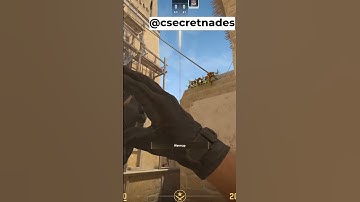 MIRAGE CT SMOKE FROM T #csecretnades #mirage #cs2 #utils