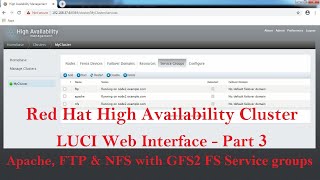 Red Hat High Availability Cluster Configuration - Part 3 (Tamil)