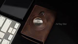 SAKU AirTag Anti RFID Mini Wallet