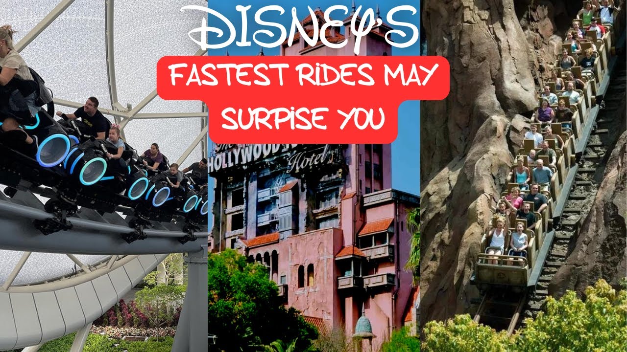 Disney World's FASTEST Rides: Hold onto Your Mickey Ears! - YouTube