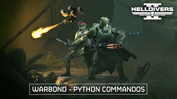 Helldivers 2 - Python Commandos Warbond Trailer