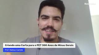 Criando um modelo de Carta: PET 300 Anos de Minas Gerais