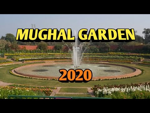 Circular Garden Mughal Gardens Rashtrapati Bhavan New Delhi