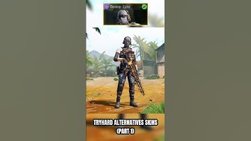 TRYHARD ALTERNATIVES SKINS in COD MOBILE | PART 1
