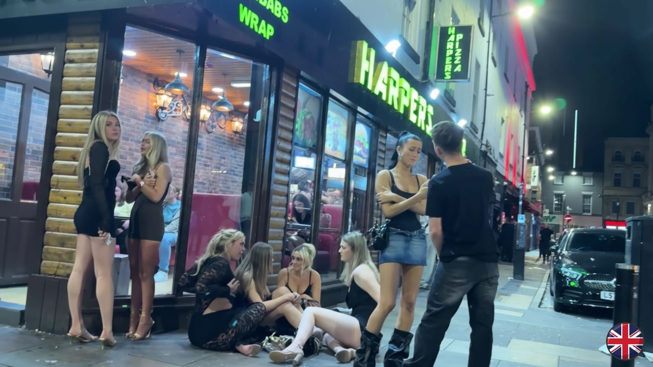 Liverpool After Dark 4K  🎉🔥  Crazy UK Nightlife Vibes!