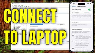 How To Fix Windows 10 PC/Laptop Not Connecting To iPhone Hotspot - Full Guide