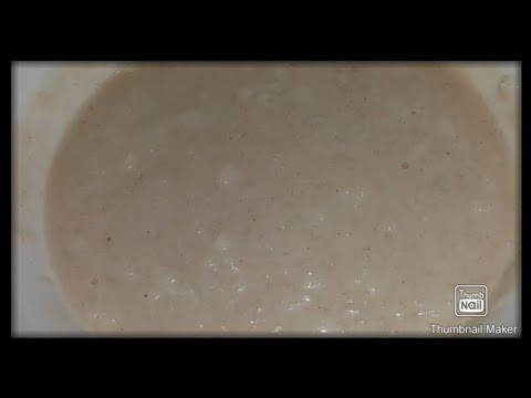 Come fare Rice Porridge || Da Leftover riso