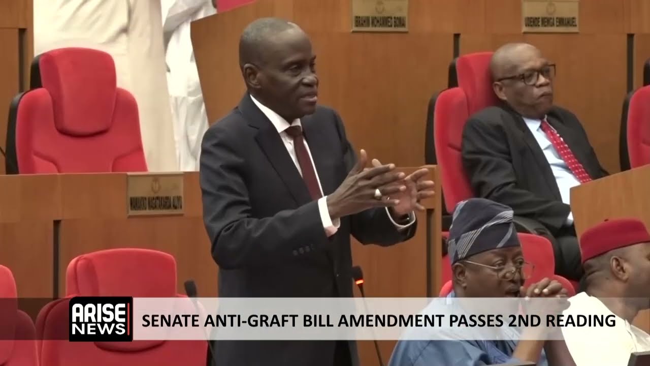 SENATE ANTI-GRAFT BILL AMENDMENT PASSES 2ND READING