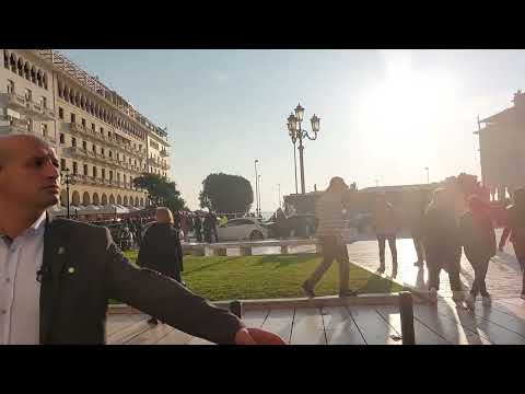 Ένταση με υγειονομικούς στην επίσκεψη Μητσοτάκη στη Θεσσαλονίκη -